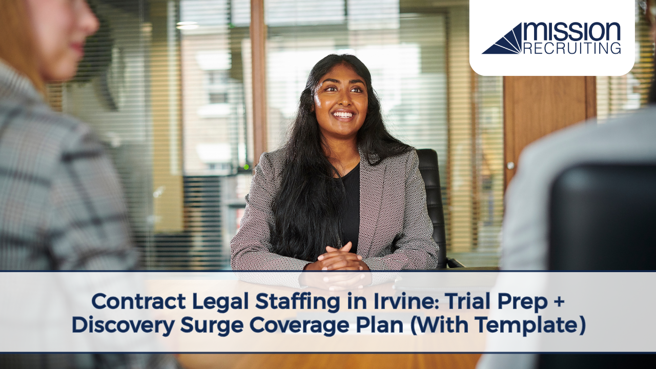 contract legal staffing irvine